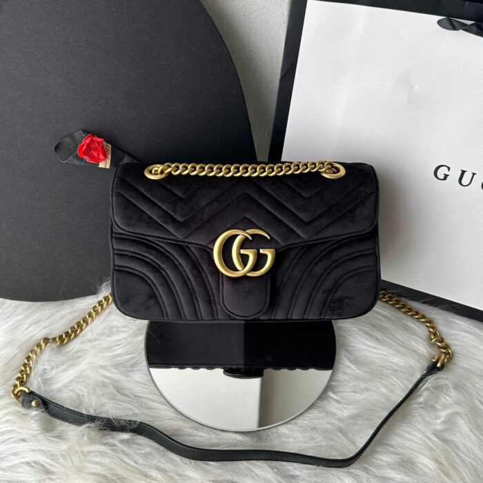 ++CORES EM ANEXO-Bolsa Marmont Velvet - Imagem 3