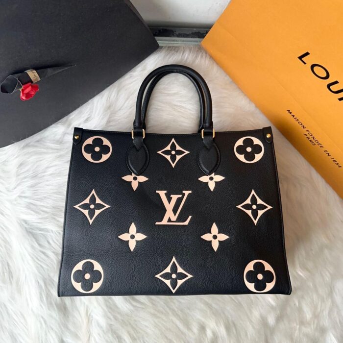 +CORES EM ANEXO bolsa LV Onthego bege - Imagem 2