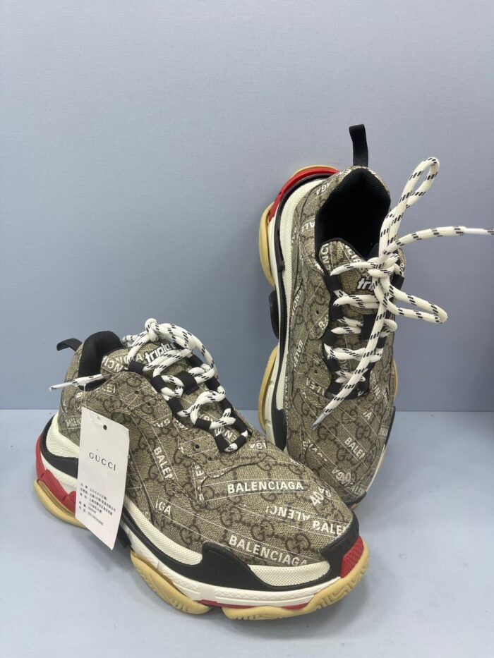 tênis Gucci Rhyton x Balengiaca