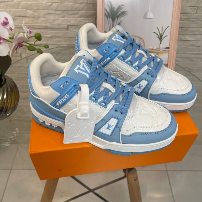 tênis LV Trainer azul bb