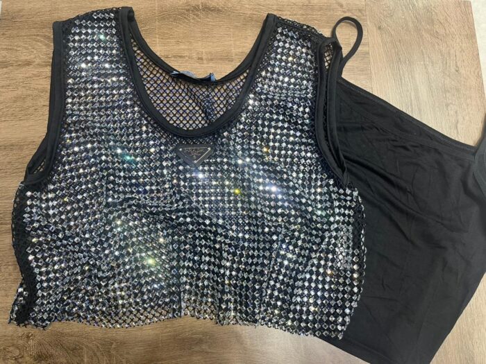 ++CORES EM ANEXO-Cropped Pedras Prada - Imagem 3