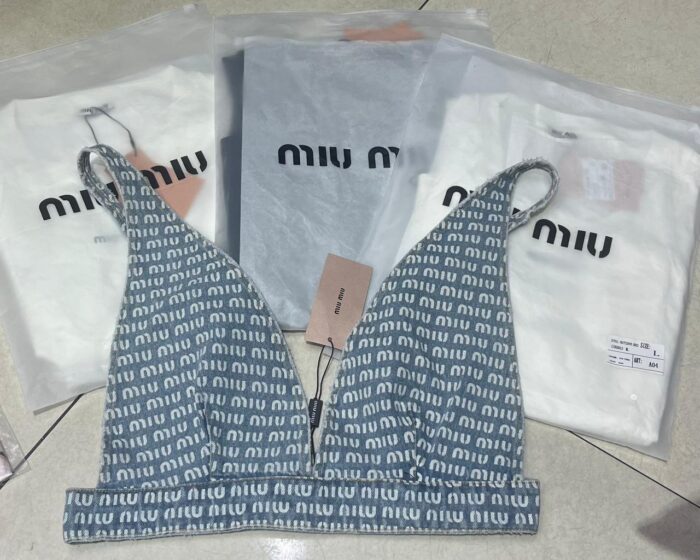 Top Jeans Miu Miu