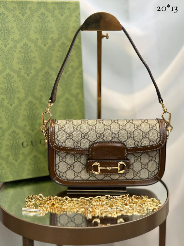 ++ CORES EM ANEXO-Bolsa Gucci Horsebit - Imagem 2