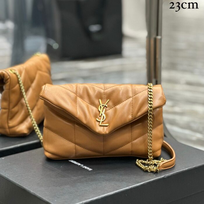 ++CORES EM ANEXO- bolsa Ysl Puffer small - Imagem 5
