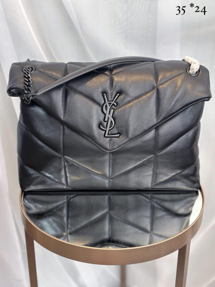++CORES EM ANEXO- bolsa YSL Puffer large - Imagem 4