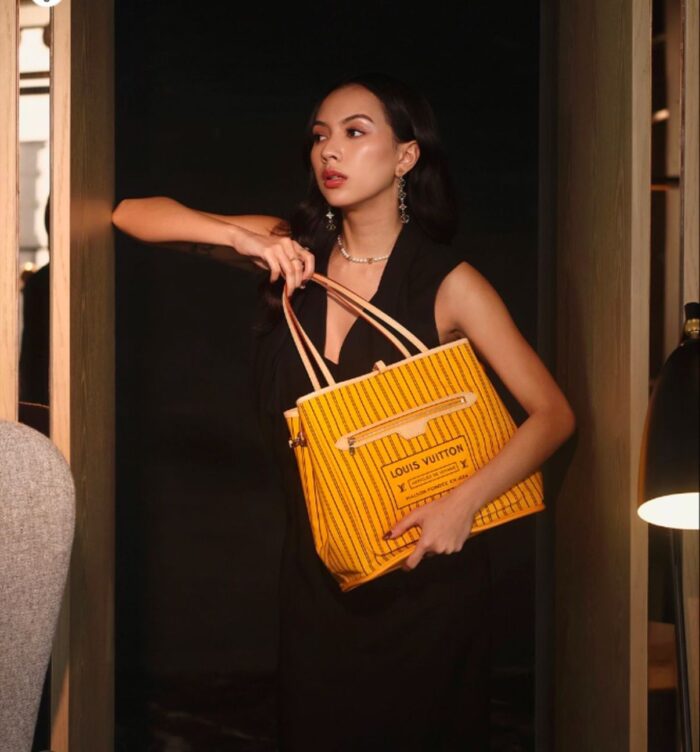 ++CORES EM ANEXO-Bolsa Neverfull Inside Out - Imagem 6