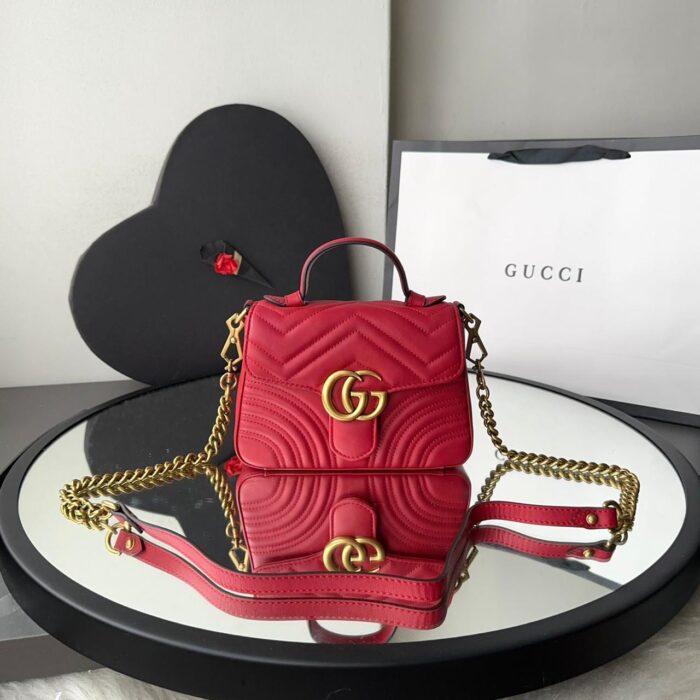 ++CORES EM ANEXO-bolsa Gucci Marmont alça