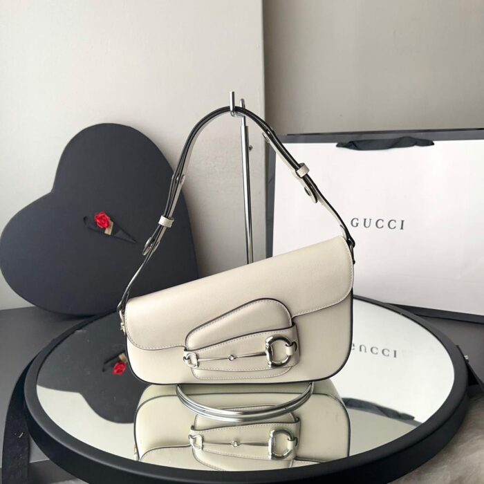 ++CORES EM ANEXO bolsa Gucci Horsebit ombro - Imagem 5