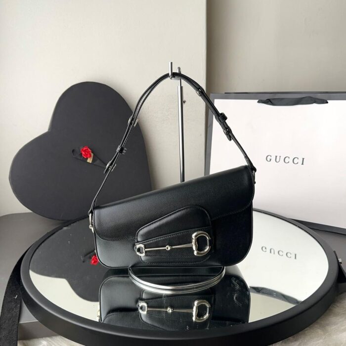 ++CORES EM ANEXO bolsa Gucci Horsebit ombro - Imagem 3