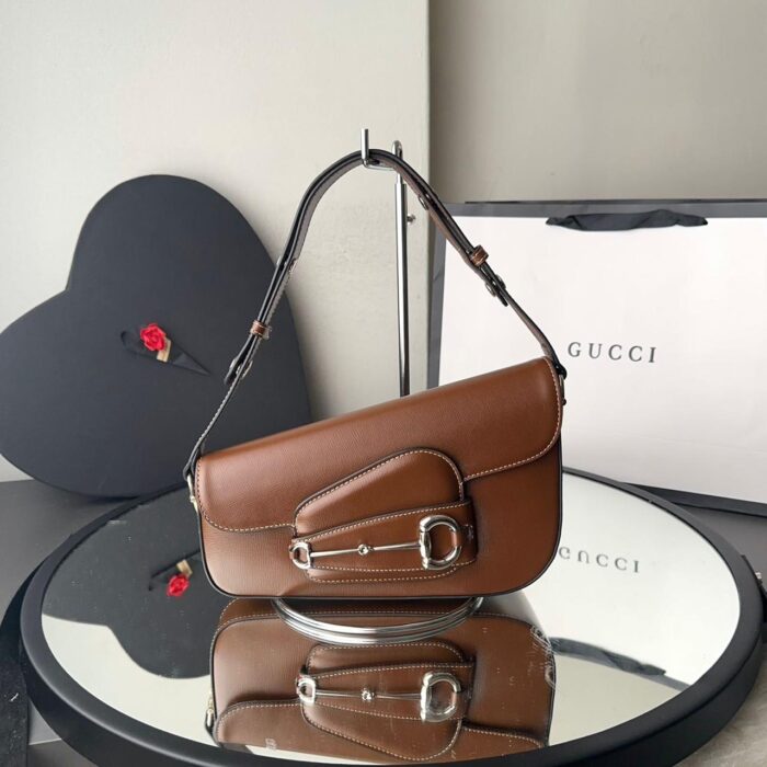 ++CORES EM ANEXO bolsa Gucci Horsebit ombro - Imagem 2
