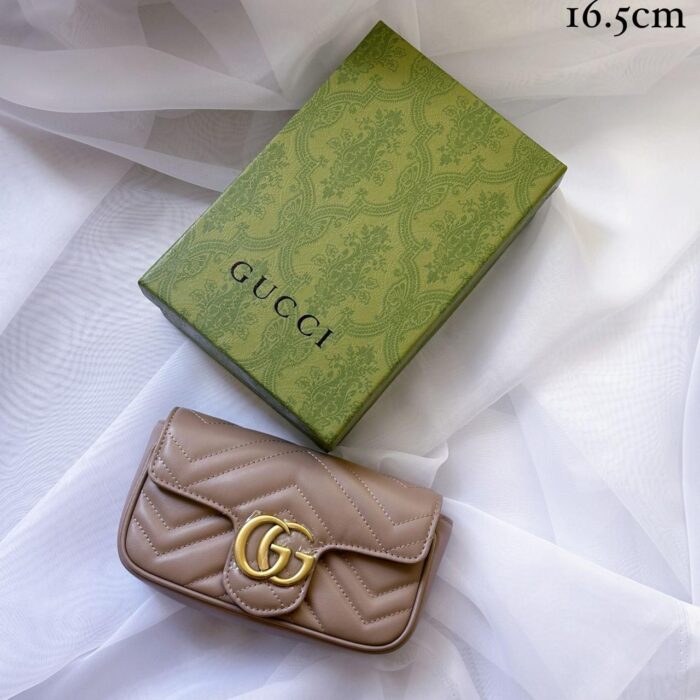 ++CORES EM ANEXO-Bolsa Gucci Marmont SuperMini - Imagem 9