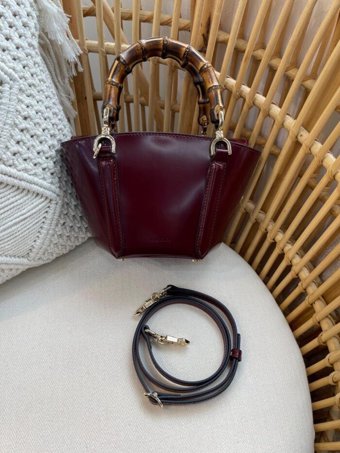 bolsa Gucci alça bambu - Imagem 4