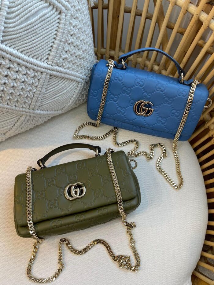 ++CORES EM ANEXO Bolsa Gucci GG Milano - Imagem 8