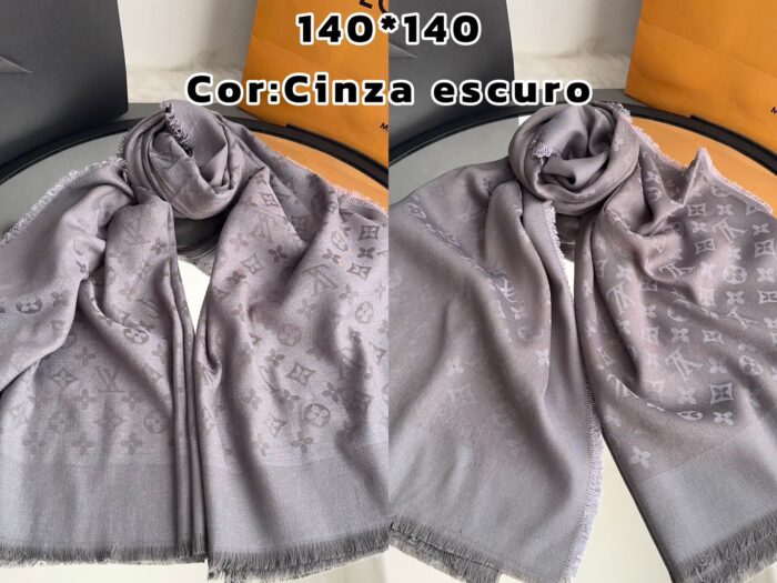 ++CORES EM ANEXO- Lenço/Pashmina - Imagem 8