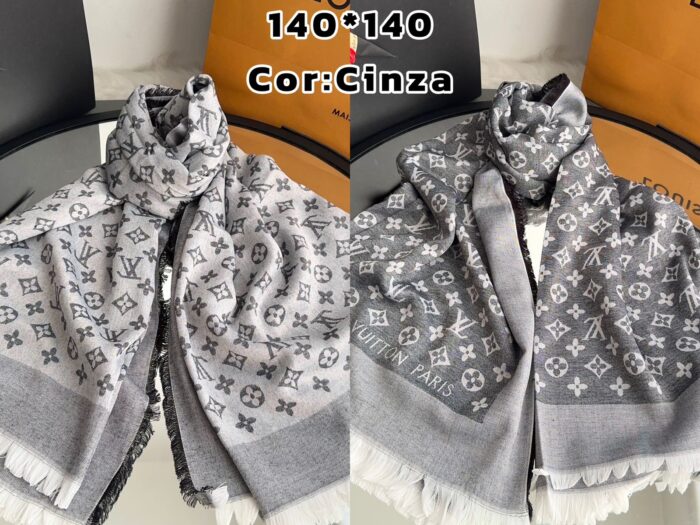 ++CORES EM ANEXO- Lenço/Pashmina - Imagem 7