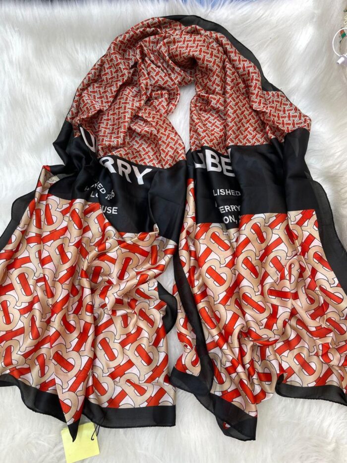 ++CORES EM ANEXO- Lenço seda Burberry - Imagem 2