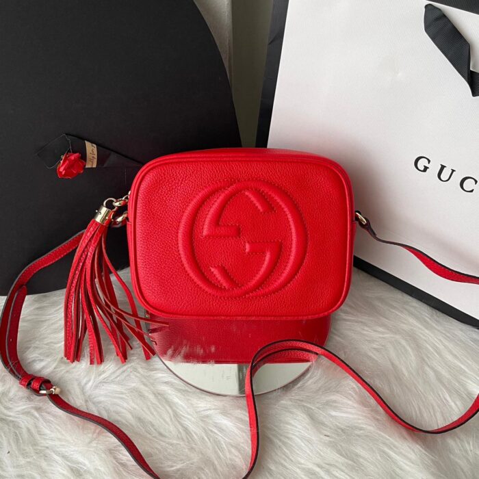 ++CORES EM ANEXO Bolsa Gucci Hobo - Imagem 9
