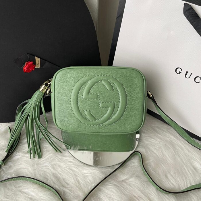 ++CORES EM ANEXO Bolsa Gucci Hobo - Imagem 7