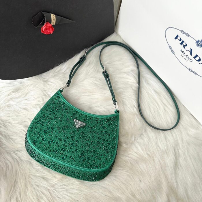 ++CORES EM ANEXO Bolsa Prada Cleo Pedras - Imagem 5