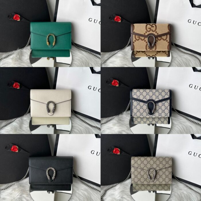 ++CORES EM ANEXO-bolsa Gucci Dionysus Carteira