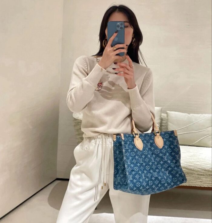 bolsa LV Onthego Jeans - Imagem 2