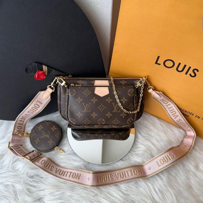 ++CORES EM ANEXO bolsa LV Multipochete - Imagem 3
