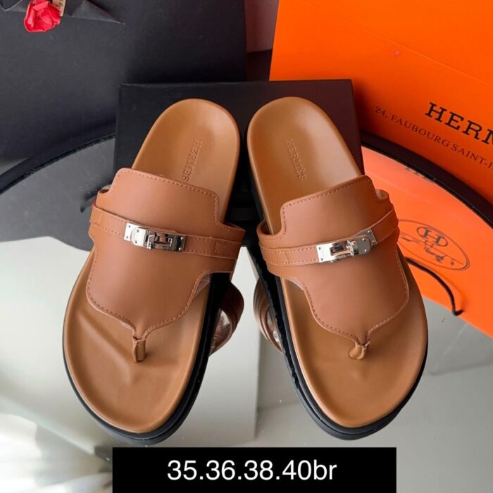++CORES EM ANEXO papete slide chinelo Hermes - Imagem 4
