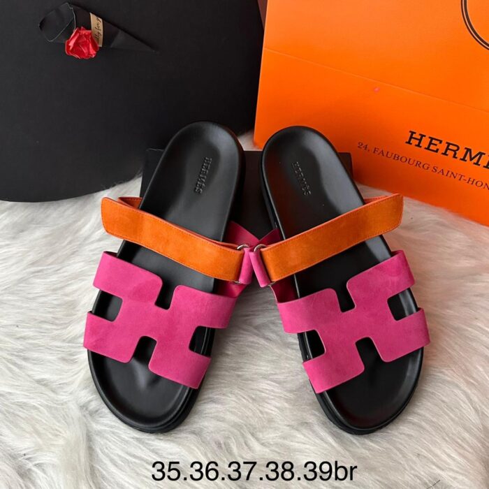 ++CORES EM ANEXO papete slide chinelo Hermes - Imagem 3