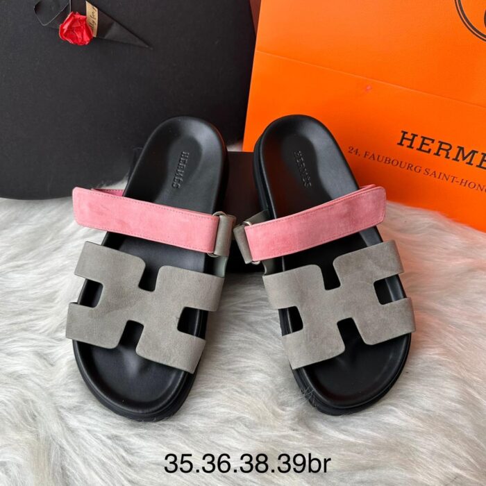 ++CORES EM ANEXO papete slide chinelo Hermes - Imagem 4