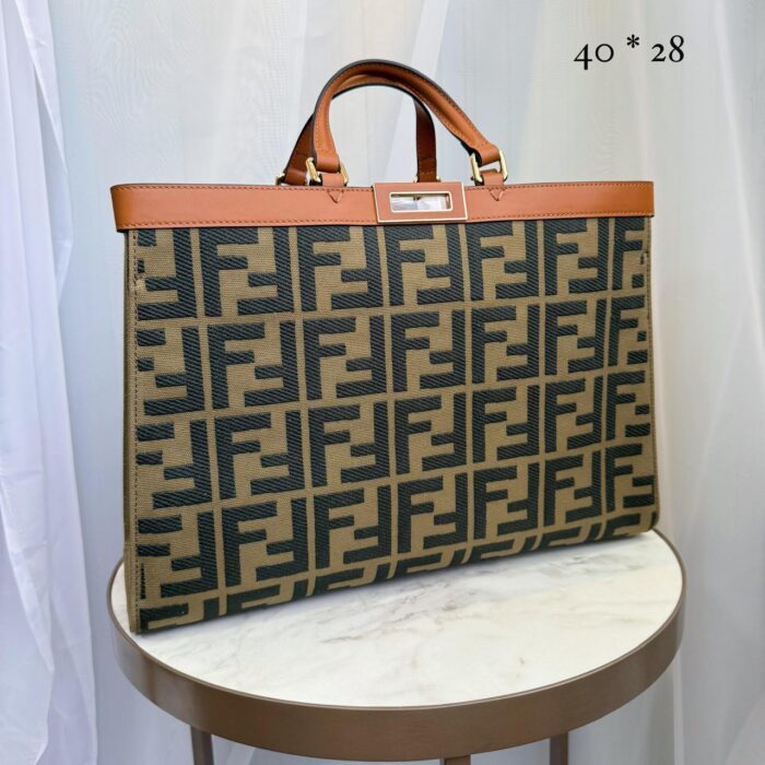 ++CORES EM ANEXO Bolsa Fendi tote - Imagem 4