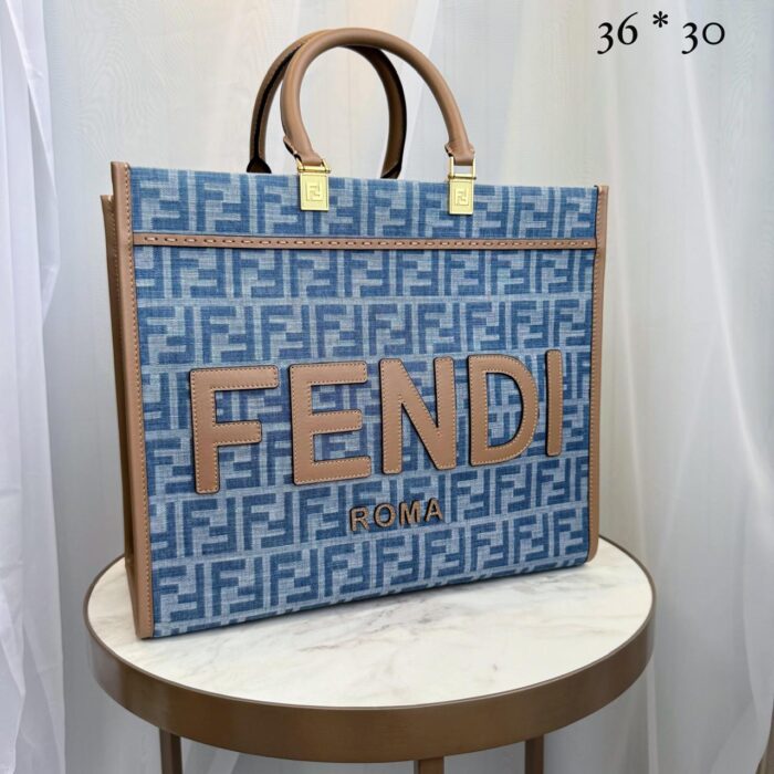++CORES EM ANEXO Bolsa Fendi tote - Imagem 3