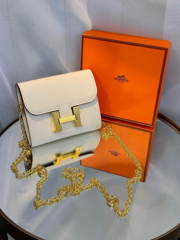 ++CORES EM ANEXO Bolsa Carteira Hermes - Imagem 8