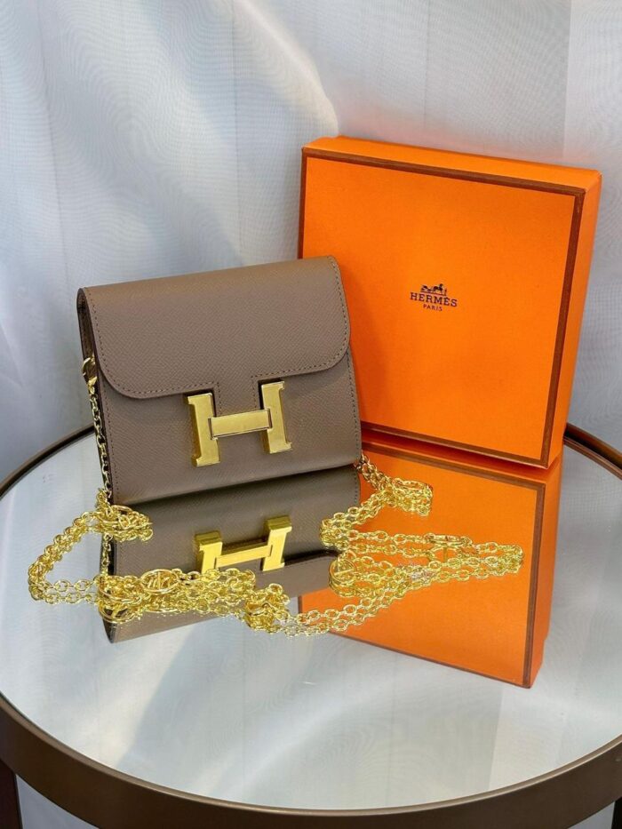 ++CORES EM ANEXO Bolsa Carteira Hermes - Imagem 6