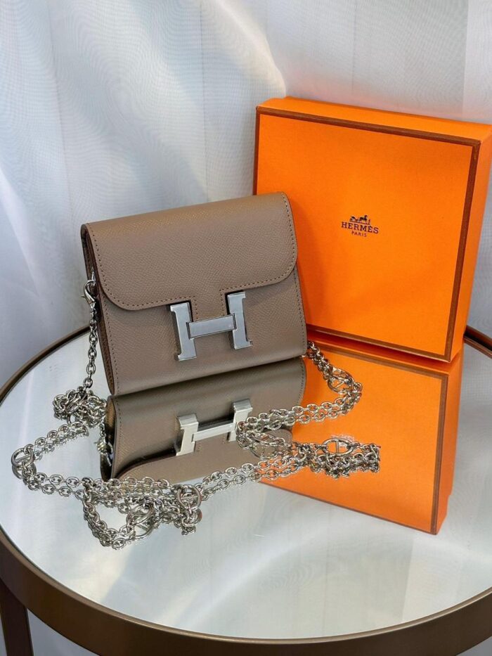 ++CORES EM ANEXO Bolsa Carteira Hermes - Imagem 5