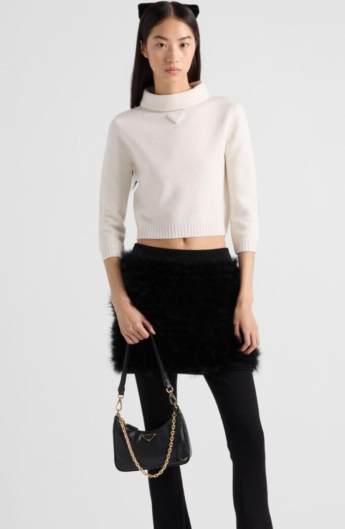++CORES EM ANEXO bolsa Prada re ediction couro liso - Imagem 3