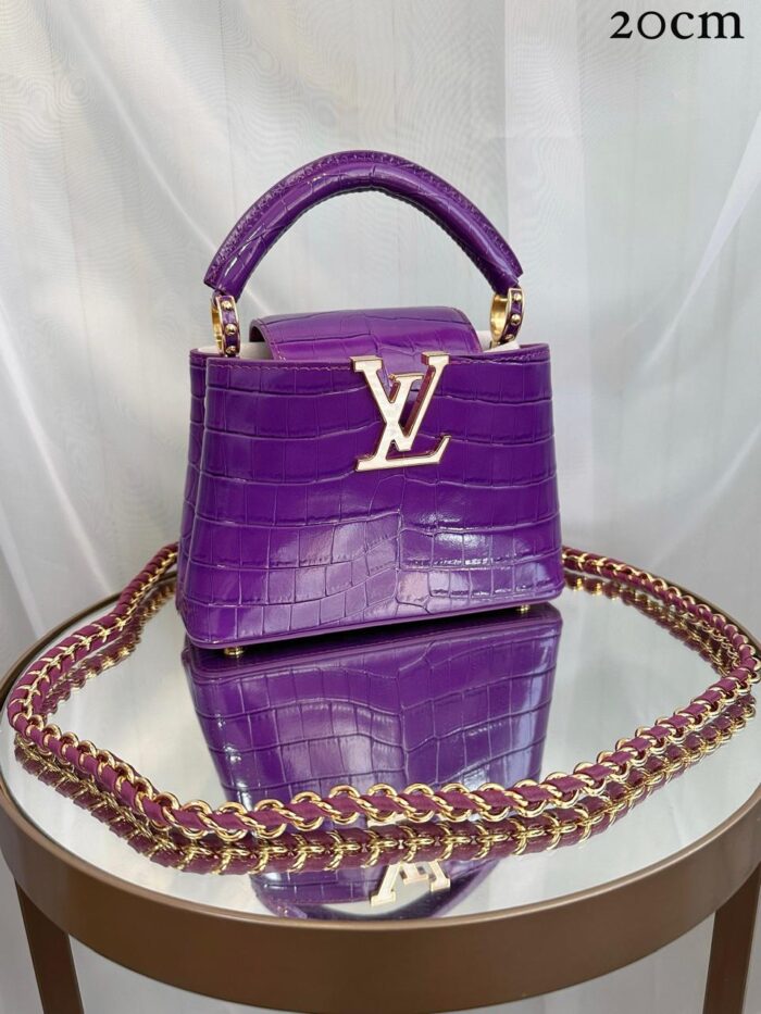 ++CORES EM ANEXO Bolsa LV Capuccines mini - Imagem 2