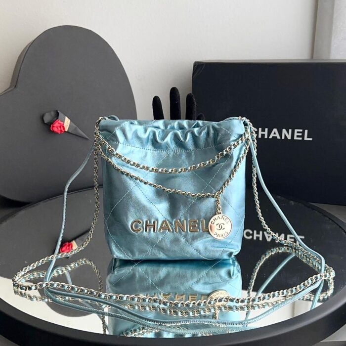 ++CORES EM ANEXO Bolsa Chanel 22 mini - Imagem 5