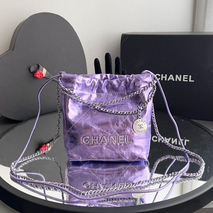 ++CORES EM ANEXO Bolsa Chanel 22 mini - Imagem 6