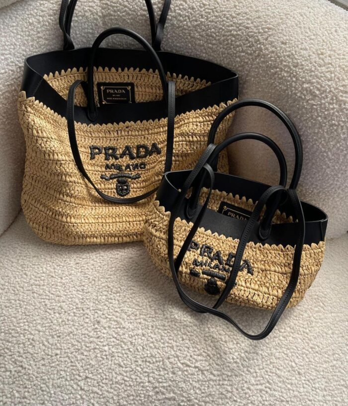 bolsa de praia Prada