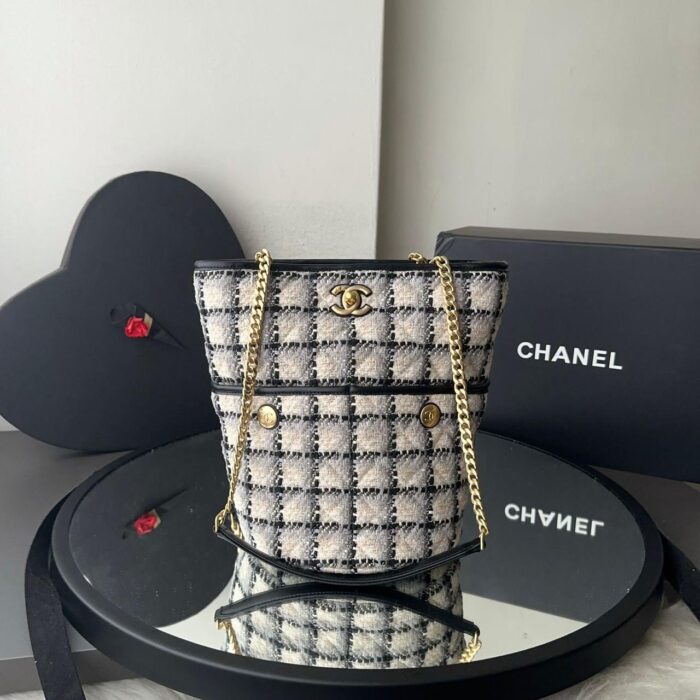 ++CORES EM ANEXO Bolsa Chanel Tweed - Imagem 3