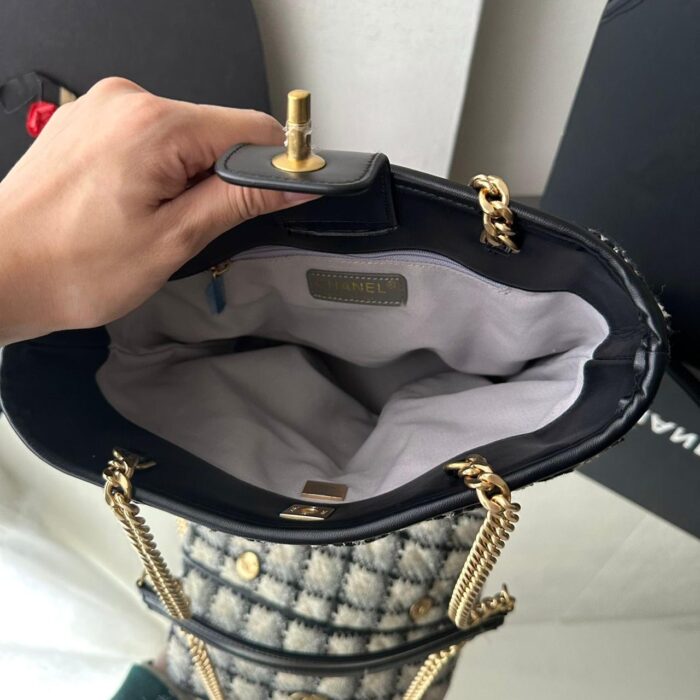 ++CORES EM ANEXO Bolsa Chanel Tweed - Imagem 4