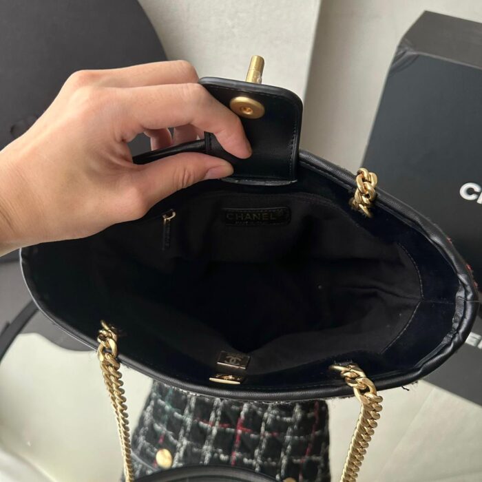 ++CORES EM ANEXO Bolsa Chanel Tweed - Imagem 5