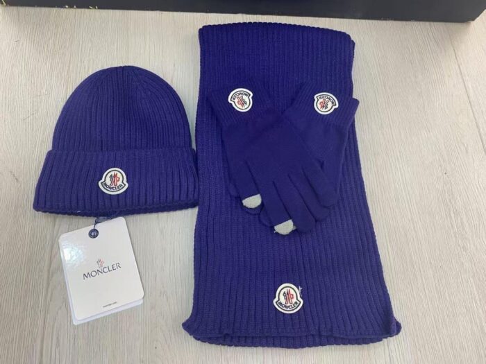 ++CORES EM ANEXO kit inverno Moncler | cachecol luvas gorro touca - Imagem 10