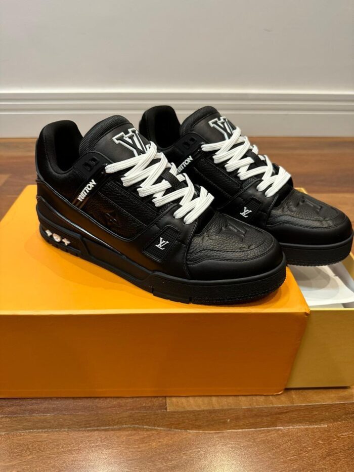 tênis LV Trainer Preto