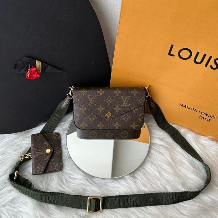bolsa LV Felicie verde