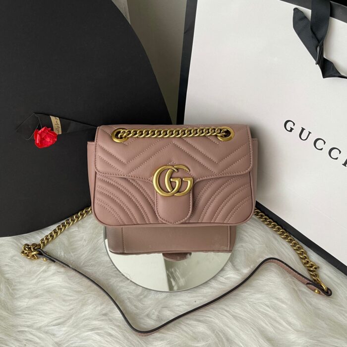++CORES EM ANEXObolsa Gucci Marmont 26 cm - Imagem 5