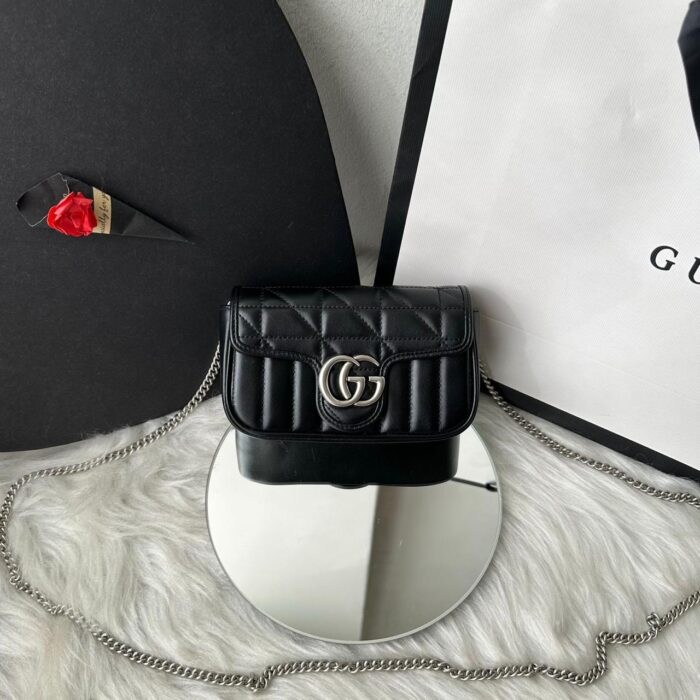 ++CORES EM ANEXO-Bolsa Gucci Marmont super mini