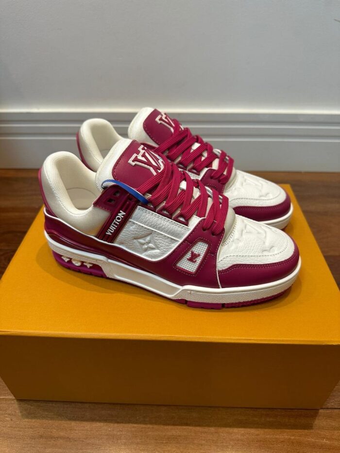 tênis LV Trainer red