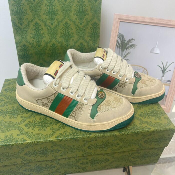 ++CORES EM ANEXO-tênis Gucci Screener - Imagem 6