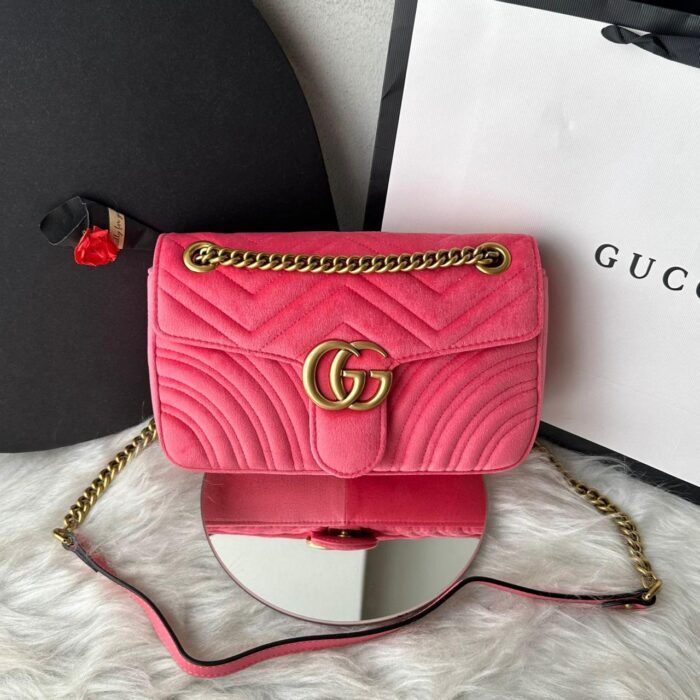 ++CORES EM ANEXO-Bolsa Marmont Velvet - Imagem 4